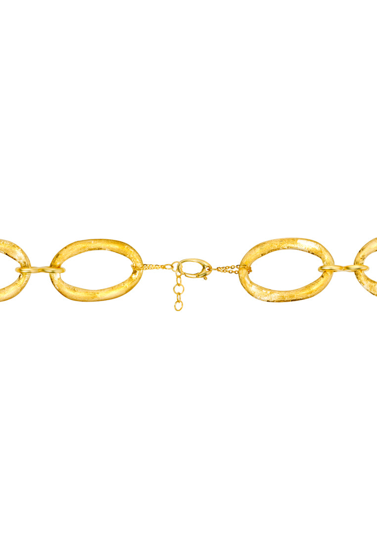 TOMEI Lusso Italia Bracelet, Yellow Gold 916