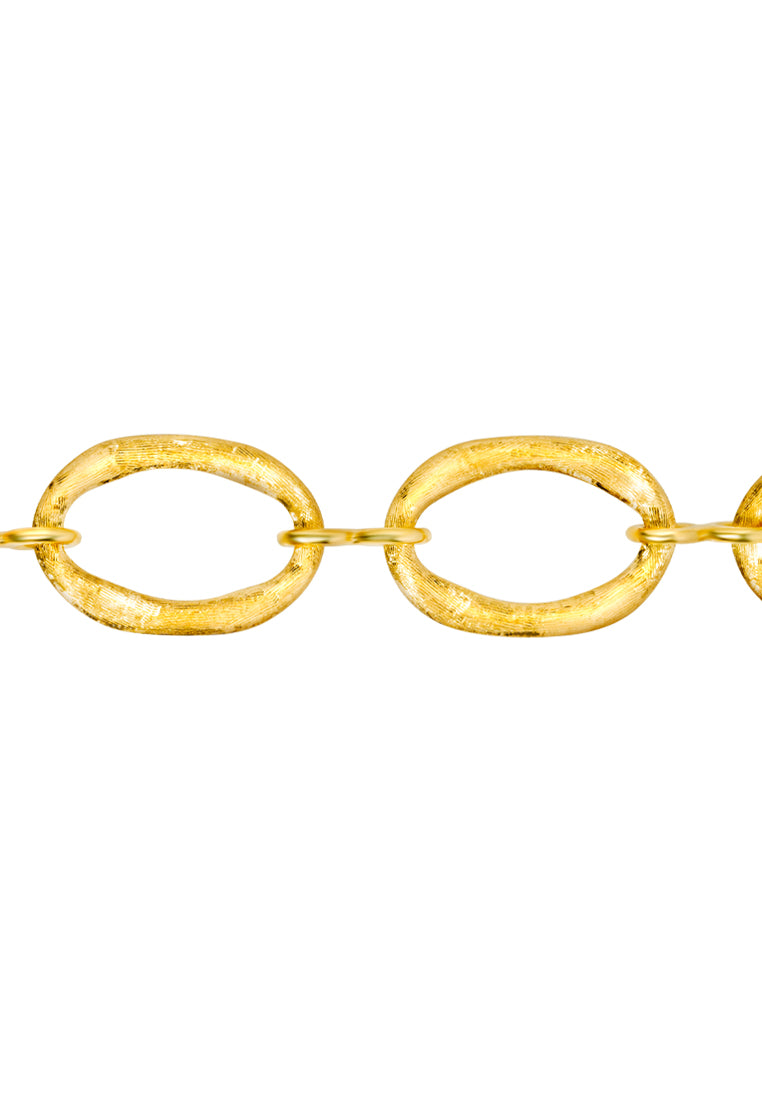 TOMEI Lusso Italia Bracelet, Yellow Gold 916