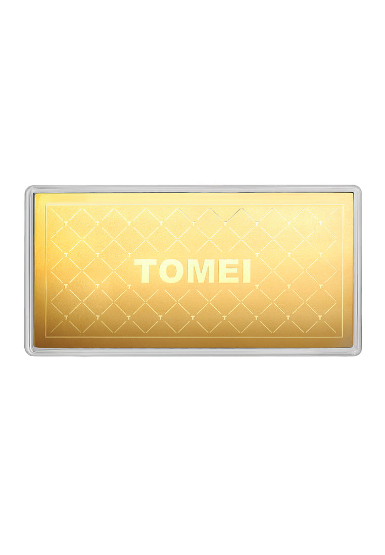 TOMEI X SANRIO Kuromi Gold Foil 1G, Yellow Gold 9999