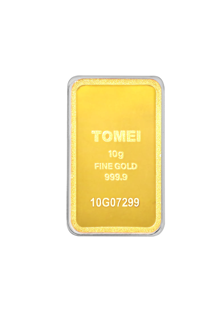 [TOMEI Exclusive] KLCC Twin Towers Gold Bar 10G | Fine Gold 9999