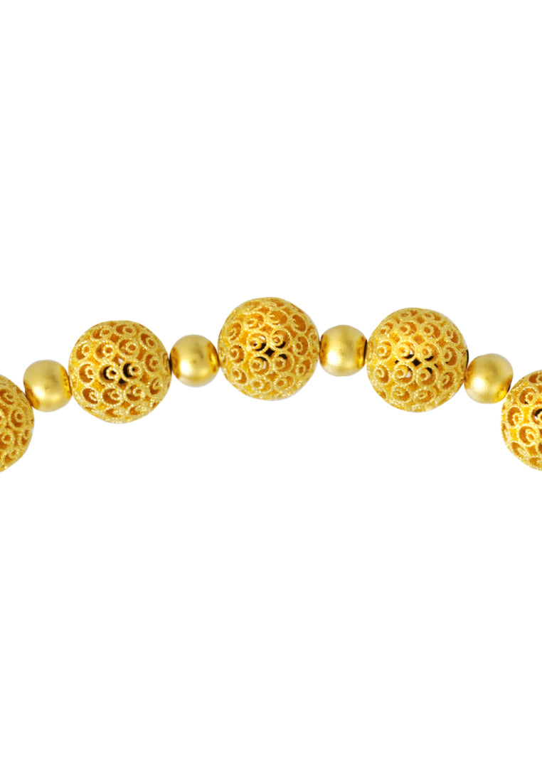 TOMEI Auspicious Ru Yi Bracelet, Yellow Gold 999