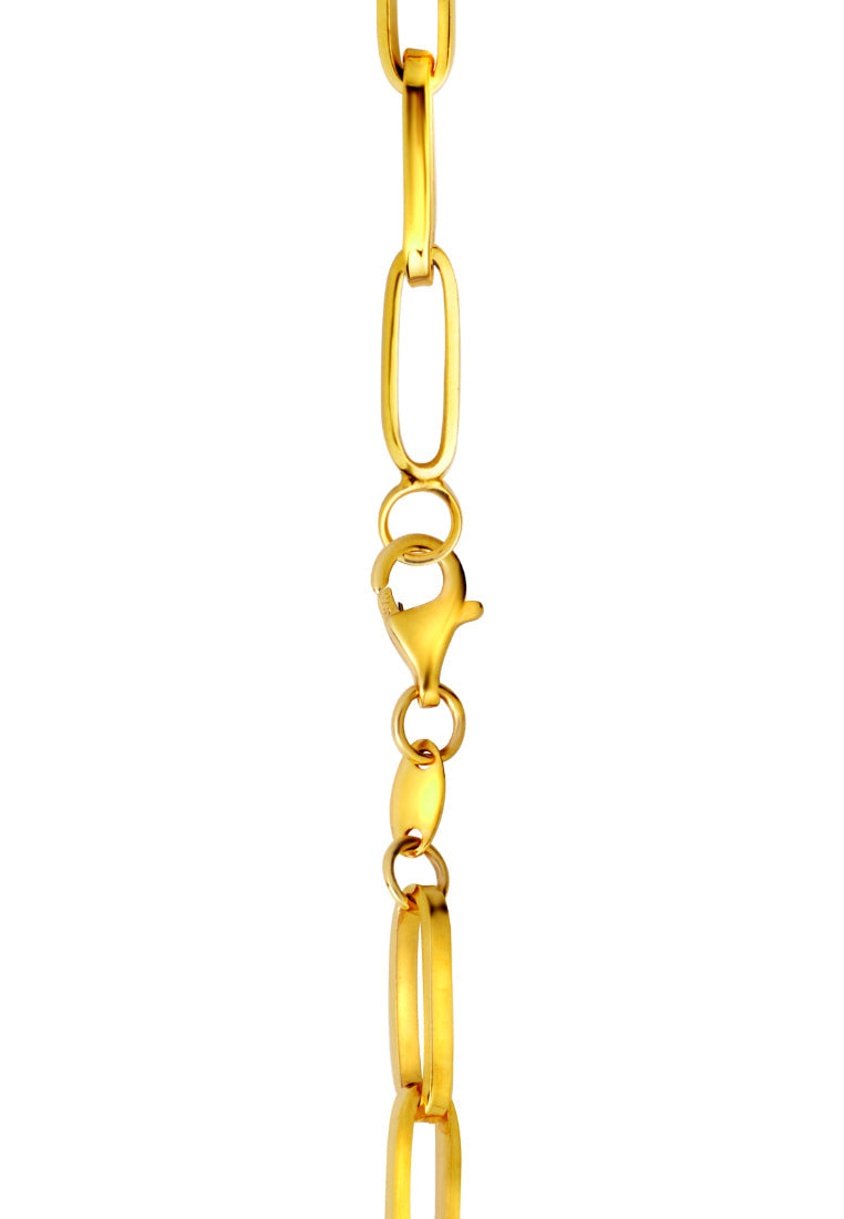 TOMEI Lusso Italia Bracelet, Yellow Gold 916