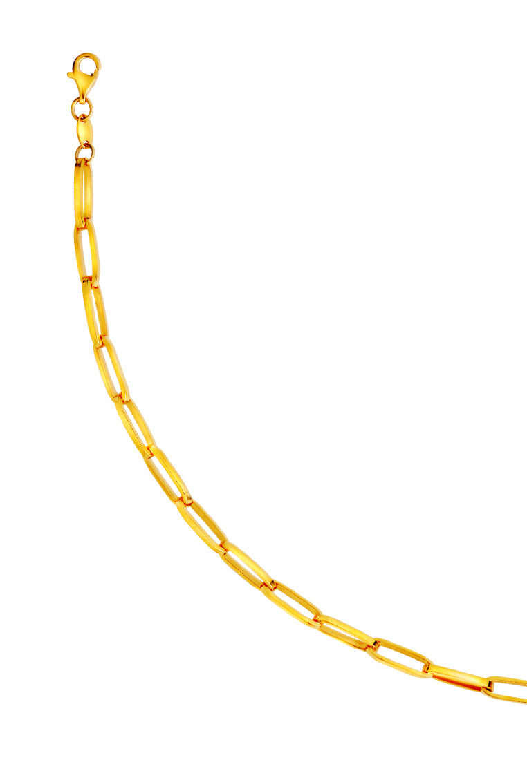 TOMEI Lusso Italia Bracelet, Yellow Gold 916