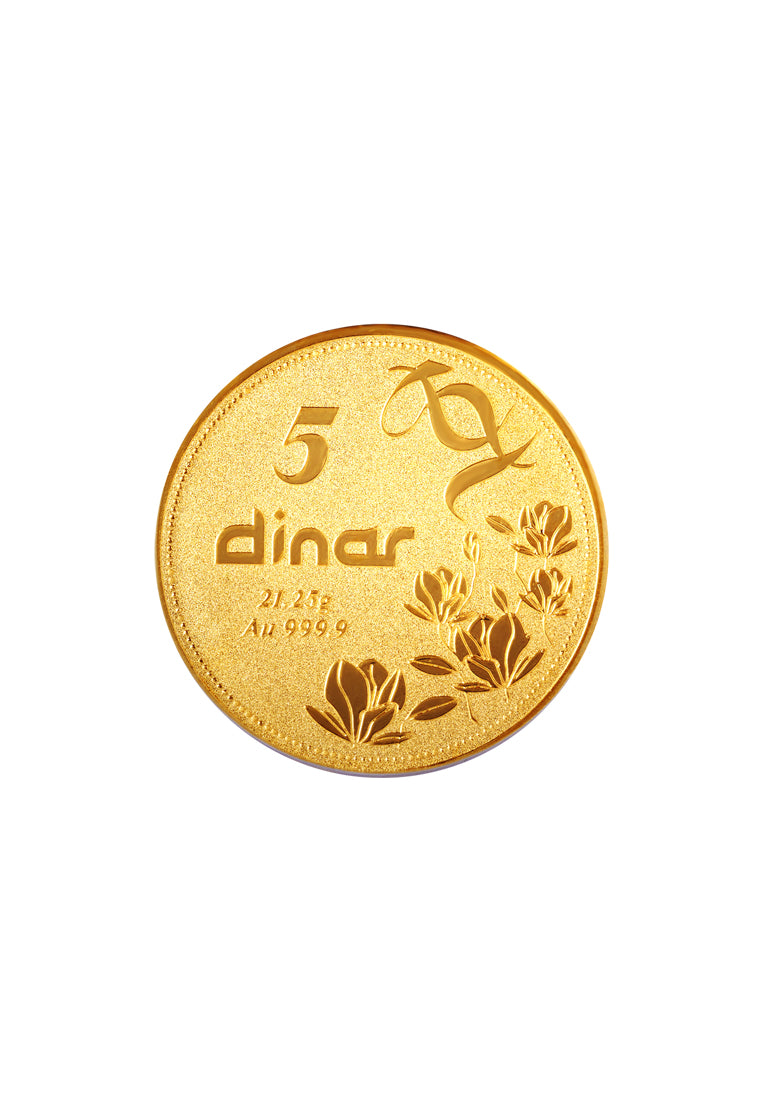 TOMEI [5 Dinar] Gold Coin I Fine Gold 9999