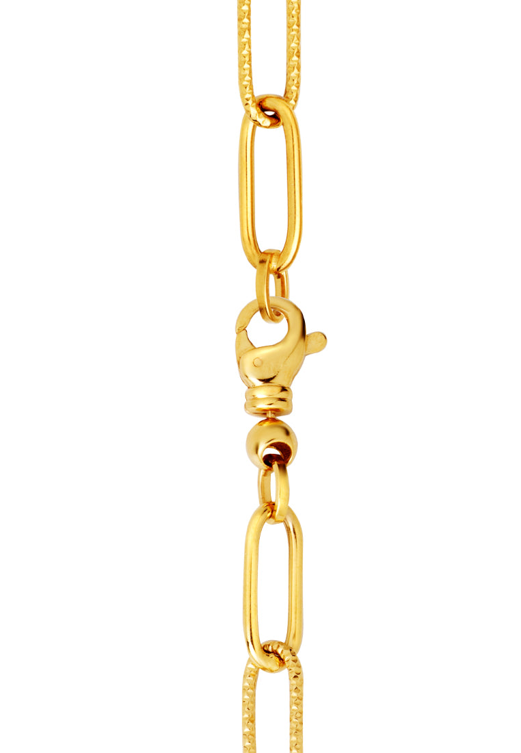 TOMEI Lusso Italia Love Bracelet, Yellow Gold 916
