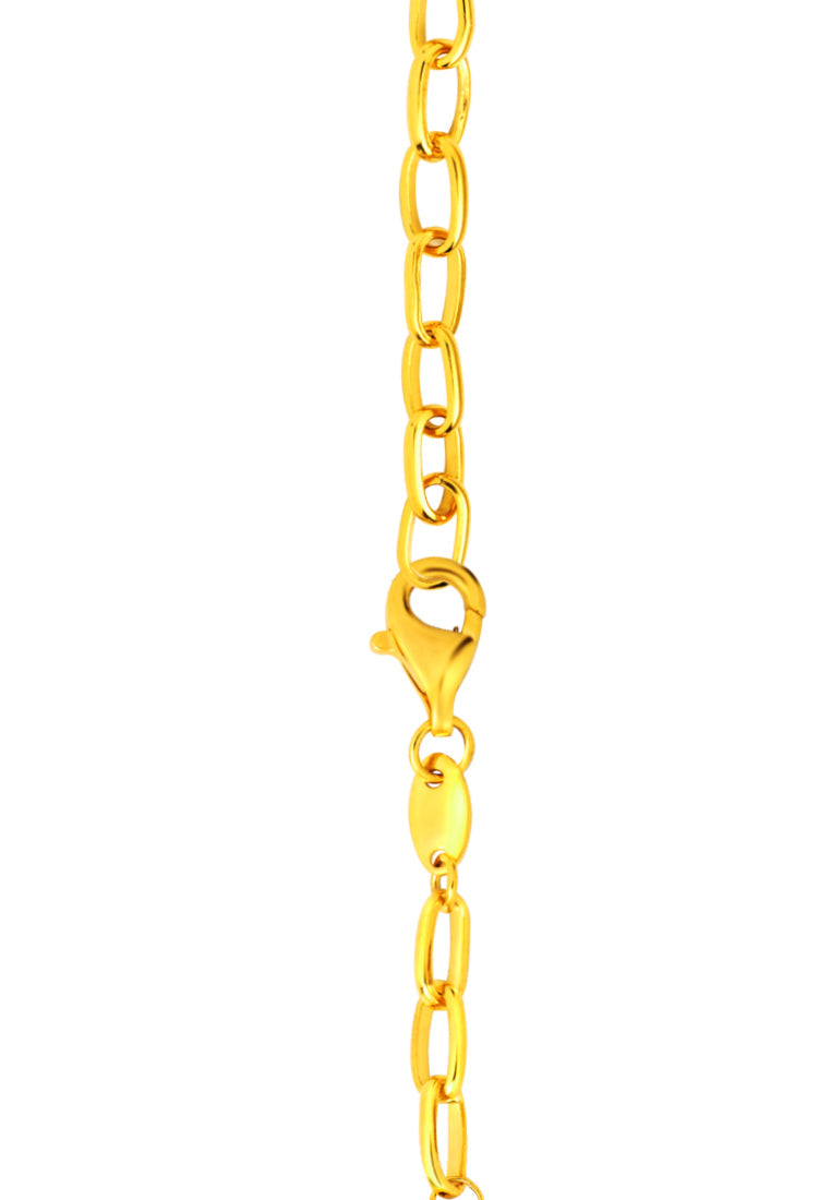 TOMEI Galaxy Love Bracelet, Yellow Gold 916