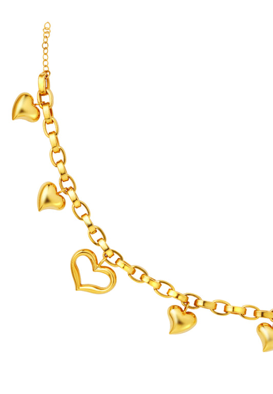 TOMEI Lusso Italia Love Stories Bracelet, Yellow Gold 916