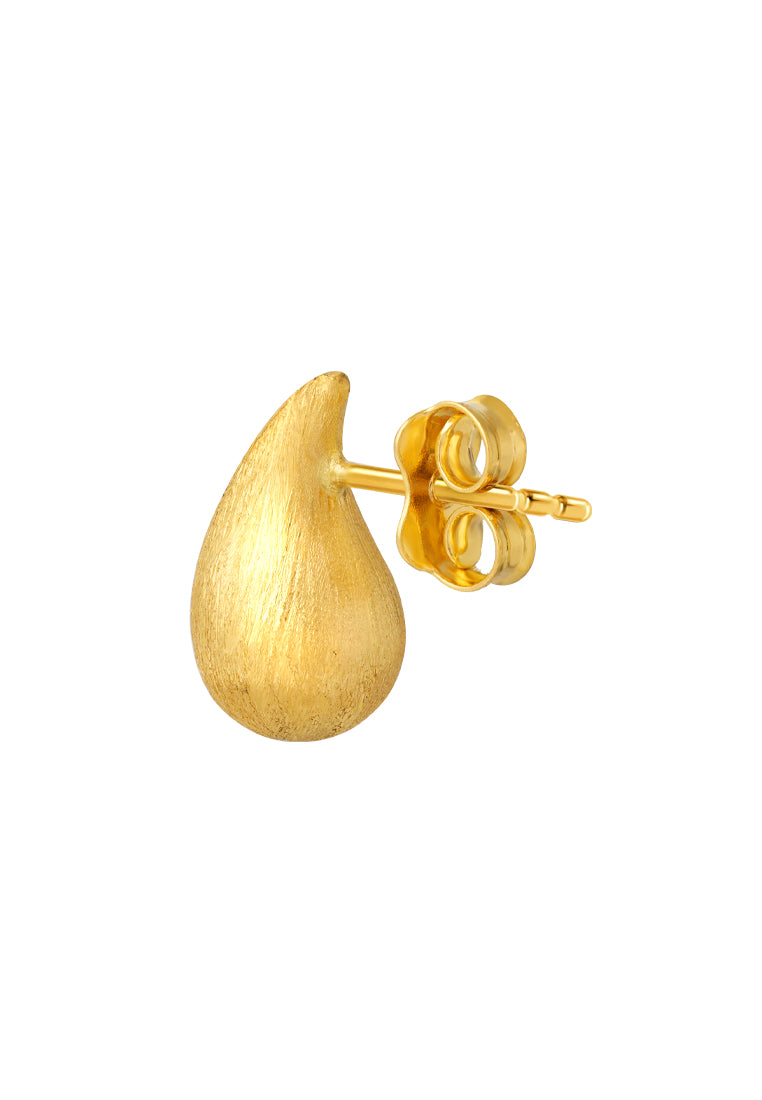 TOMEI Lusso Italia Earrings, Yellow Gold 916