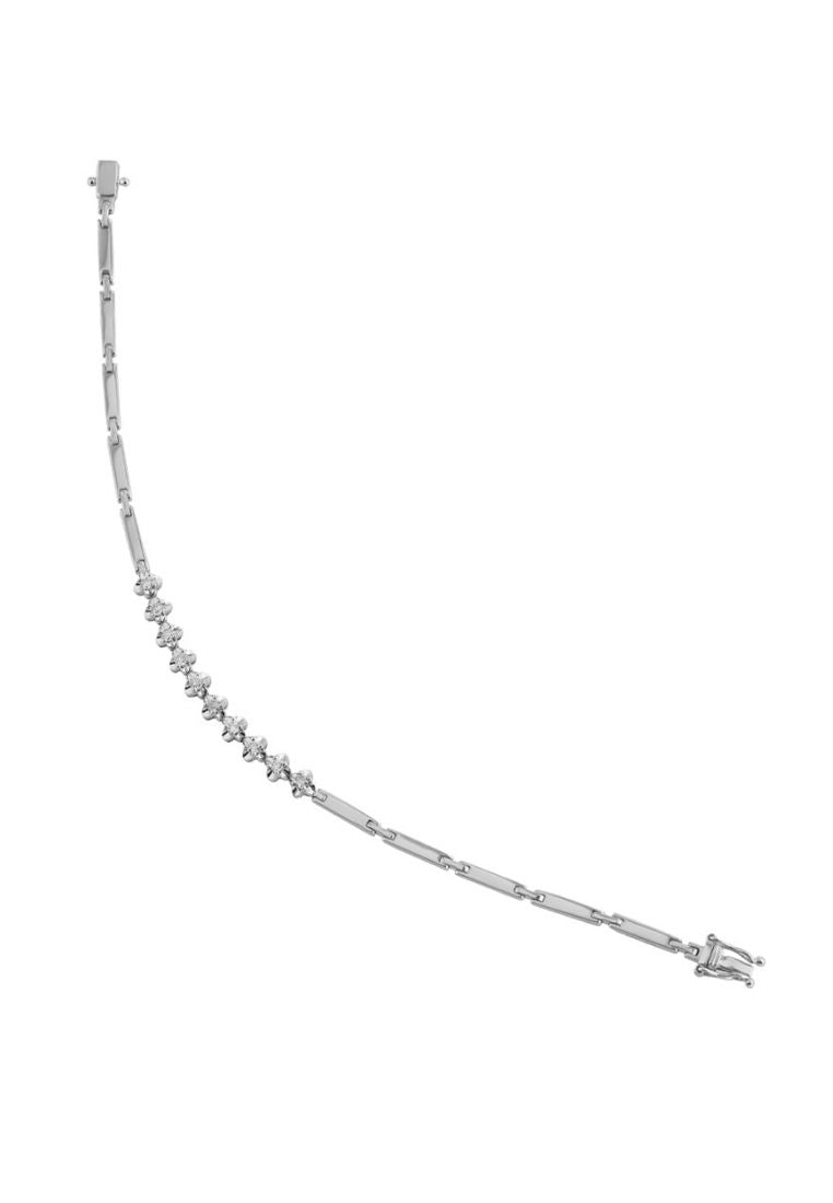 TOMEI Bracelet, Diamond White Gold 585