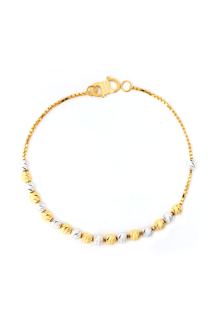 TOMEI Vivacity in Verve Duality Bracelet Yellow Gold 916