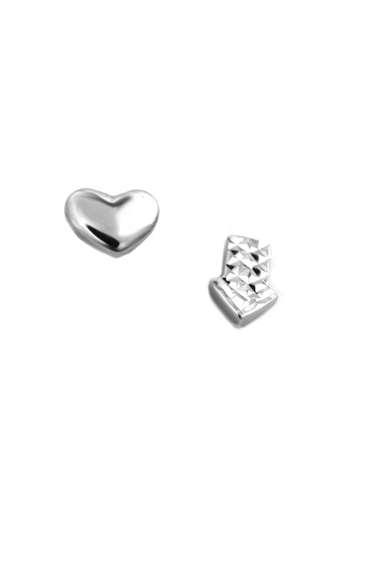 TOMEI Earrings, White Gold 585