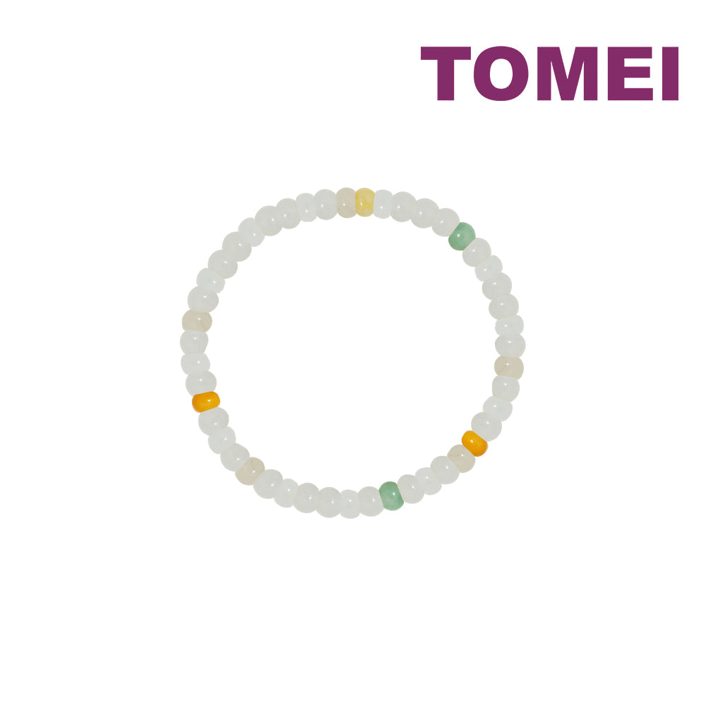 TOMEI [Online Exclusive] Abacus Bead Jade Bracelet