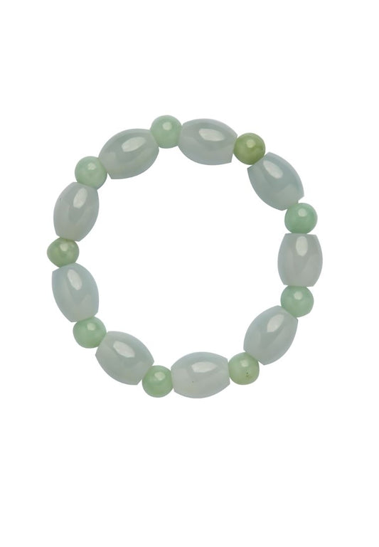 Tomei Palace Grace Soft Green Natural Jade Bracelet