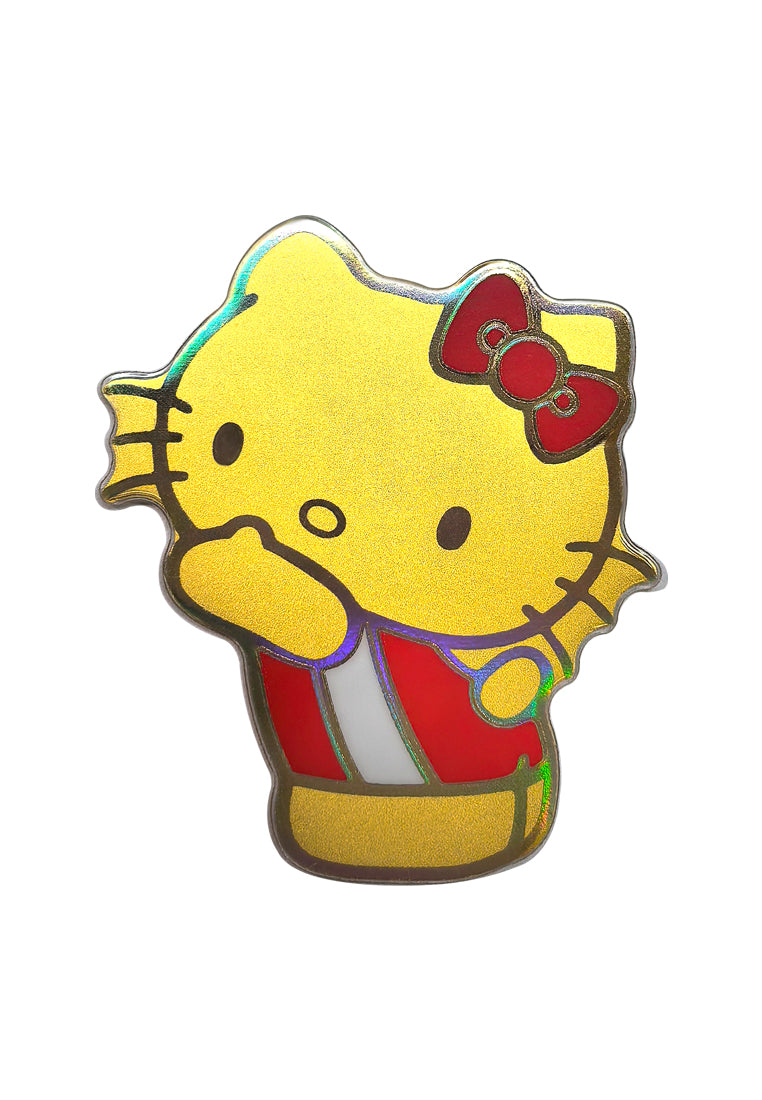 TOMEI X SANRIO Hello Kitty Sports Medal Gold Foil 0.2G, Yellow Gold 9999