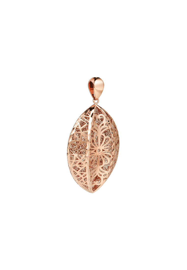 TOMEI Rouge Collection My Putri Pendant, Rose Gold 750