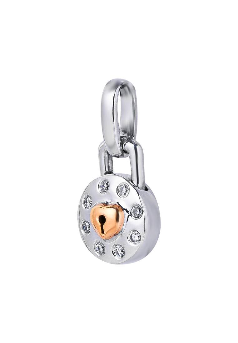 TOMEI Love Lock Forever Collection Diamond Set, White Gold 750