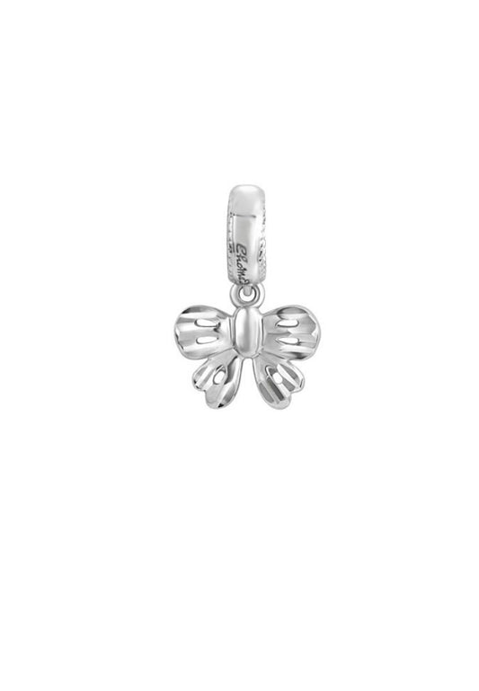 Elegantly Dandy Ribband Charm | Tomei White Gold 585 (14K) (P5529/MF299)