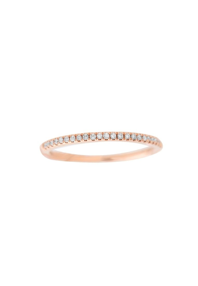 TOMEI Ring, Diamond Rose Gold 750 (R2771R)