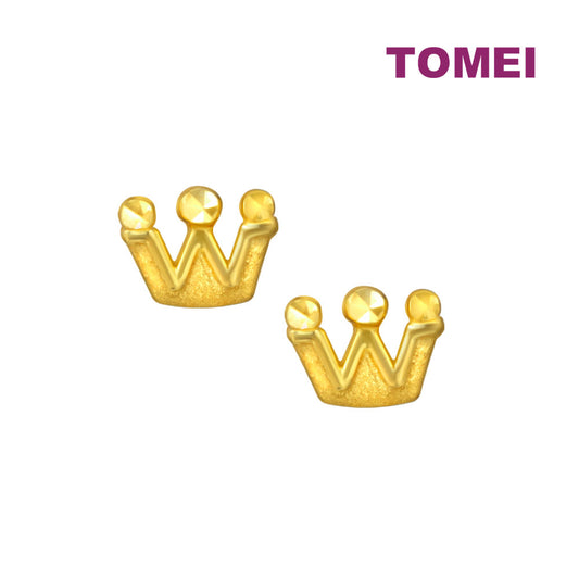 Queen Earrings | The Noble Collection | Tomei Yellow Gold 916 (22K) (EE2758-1C)