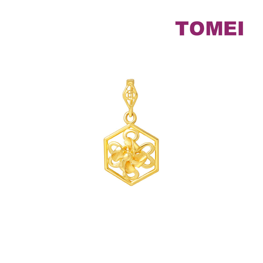 TOMEI Windmill Pendant, Yellow Gold 916
