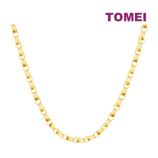 TOMEI Lusso Italia  Connecting Necklace, Yellow Gold 916