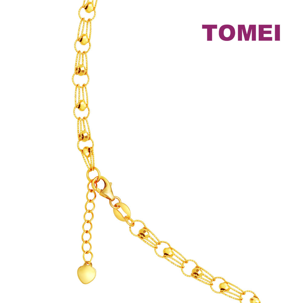 TOMEI Lusso Italia  Connecting Necklace, Yellow Gold 916