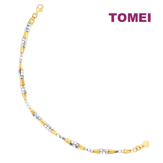 TOMEI Lusso Italia Twist Bracelet, Yellow Gold 916