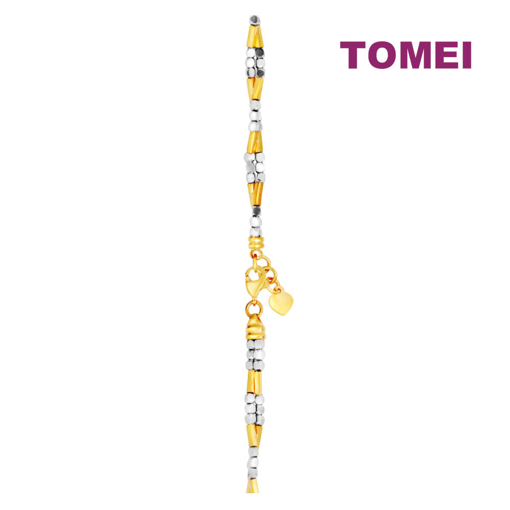 TOMEI Lusso Italia Twist Bracelet, Yellow Gold 916