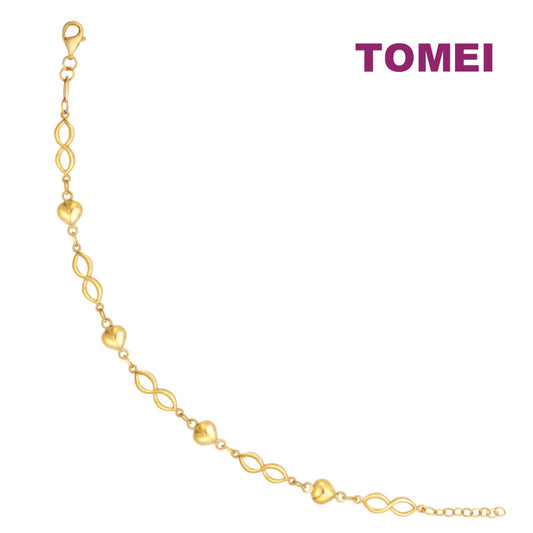 TOMEI Lusso Italia Love Secret Bracelet, Yellow Gold 916