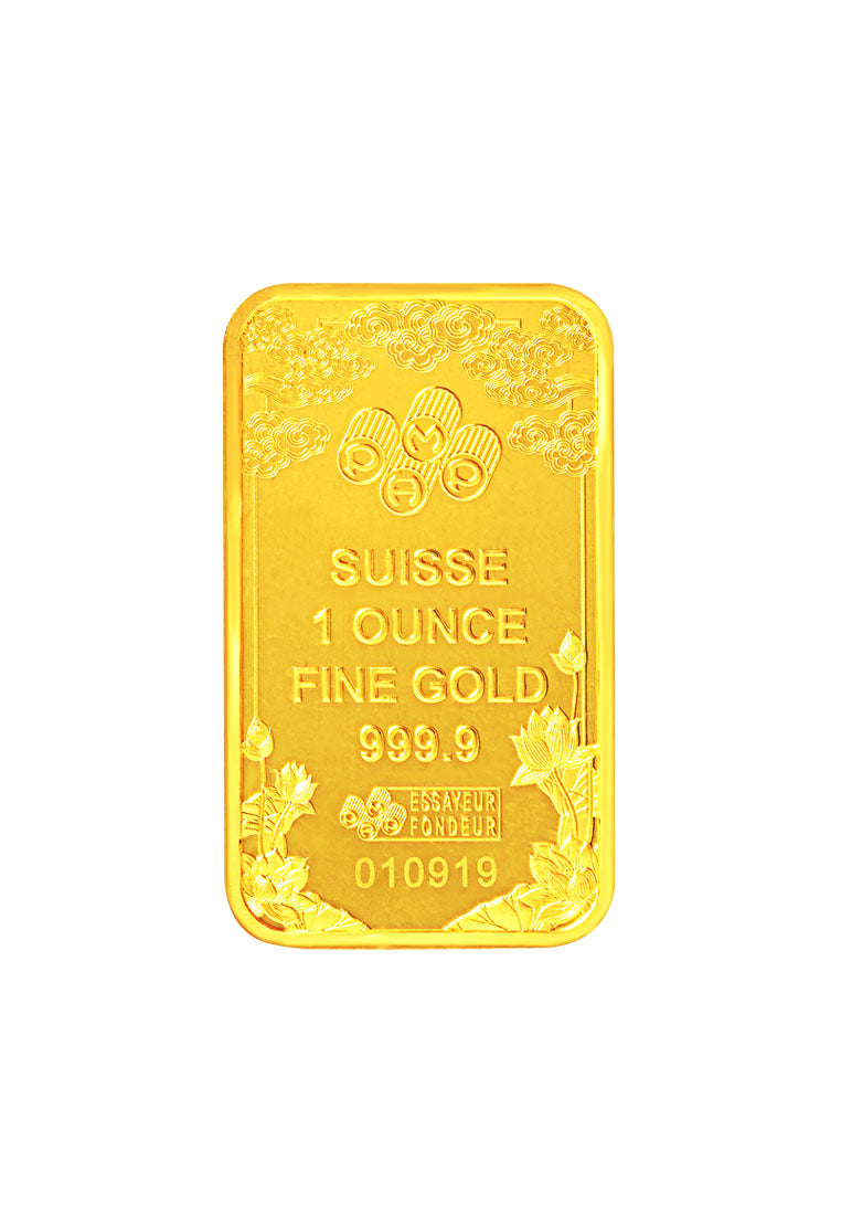 TOMEI x PAMP Suisse Good Luck Dragon Gold Bar 5GM | Fine Gold 9999