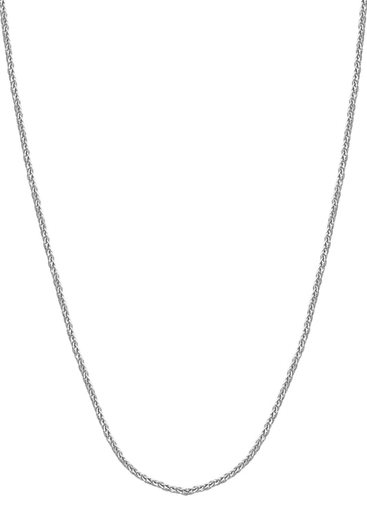TOMEI Square in Vibrant Necklace, White Gold 750