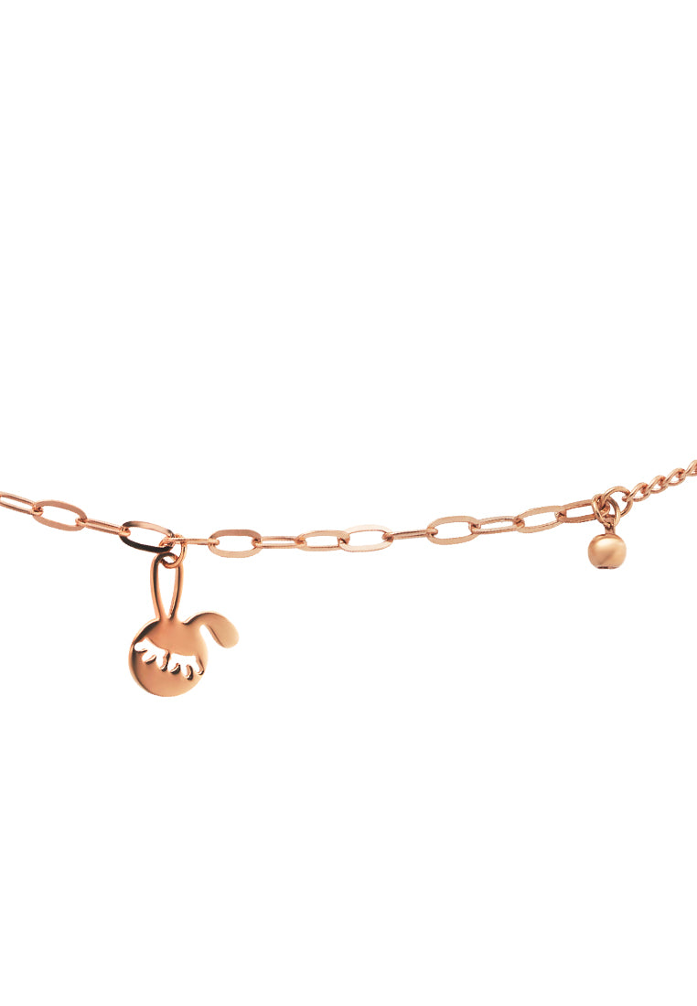 TOME Rouge Collection Bunny Bracelet, Rose Gold 750