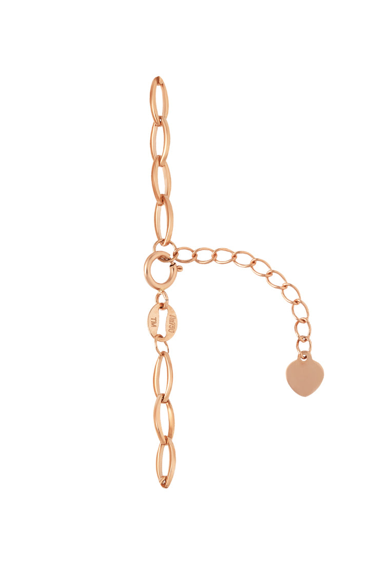 TOMEI Rouge Collection, Bracelet Of Fortune, Rose Gold 750