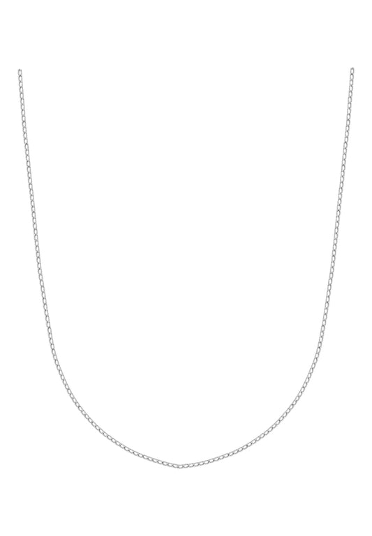 TOMEI Buckle Necklace, White Gold 375