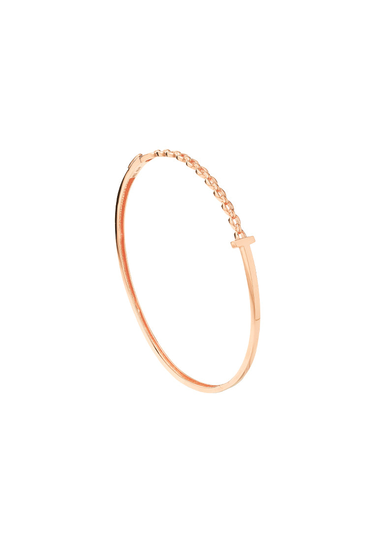 TOMEI Rouge Collection Bangle, Rose Gold 750