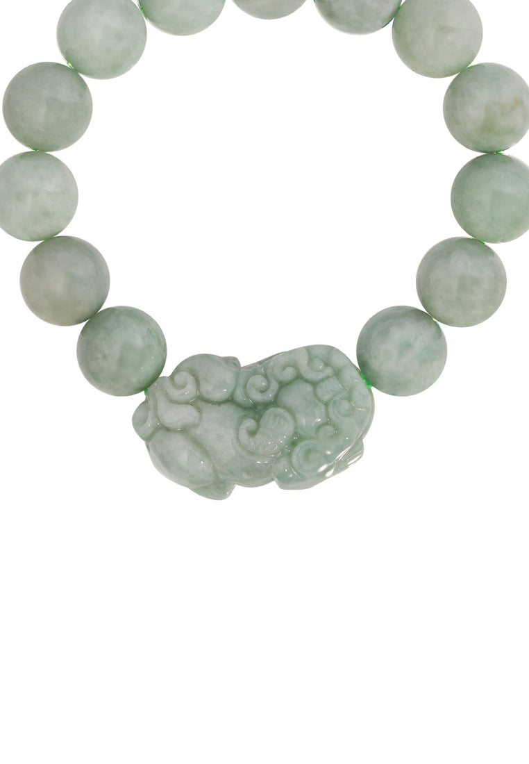 TOMEI Palace Grace Pixiul Jade Bead Bracelet