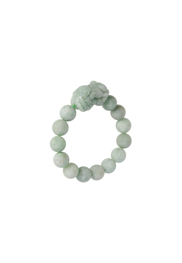 TOMEI Palace Grace Pixiul Jade Bead Bracelet