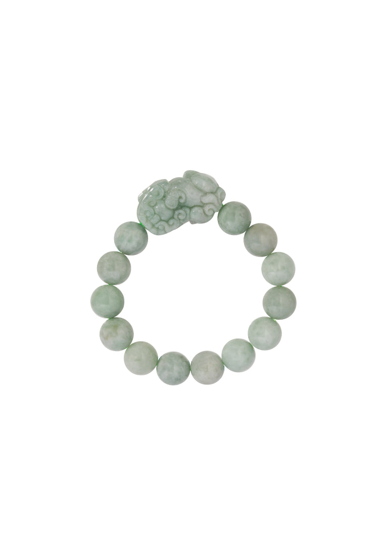 TOMEI Palace Grace Pixiul Jade Bead Bracelet