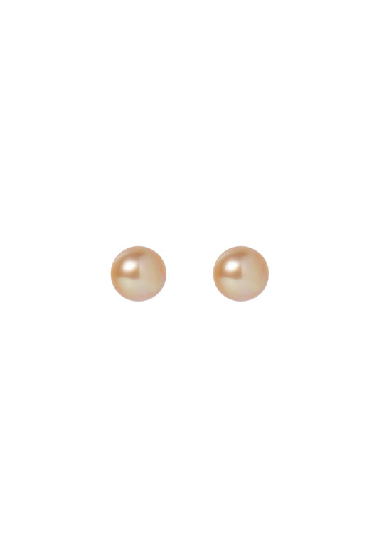 TOMEI Akoya Pearl 9mm Earrings,Yellow Gold 750