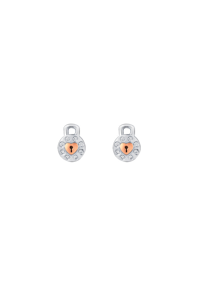 TOMEI Love Lock Forever Collection Diamond Set, White Gold 750