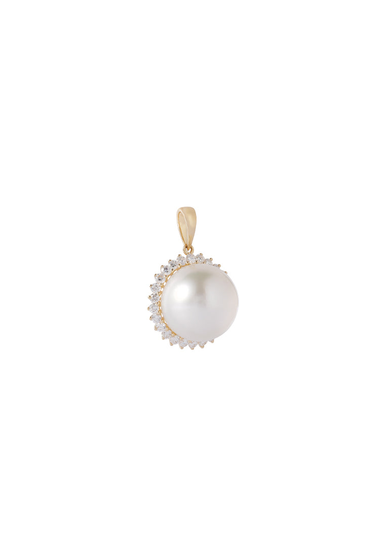 TOMEI South Sea Pearl Pendant, Yellow Gold 750