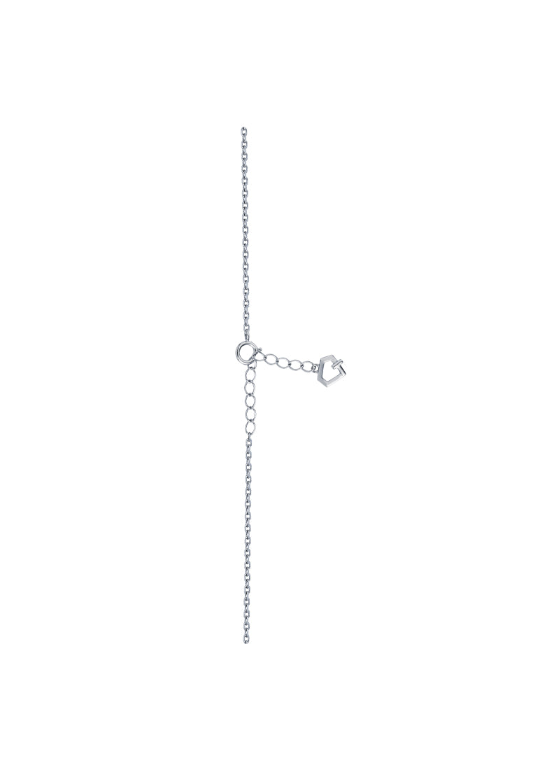 TOMEI Twinkly Trinkets Collection Diamond Necklace, White Gold 585