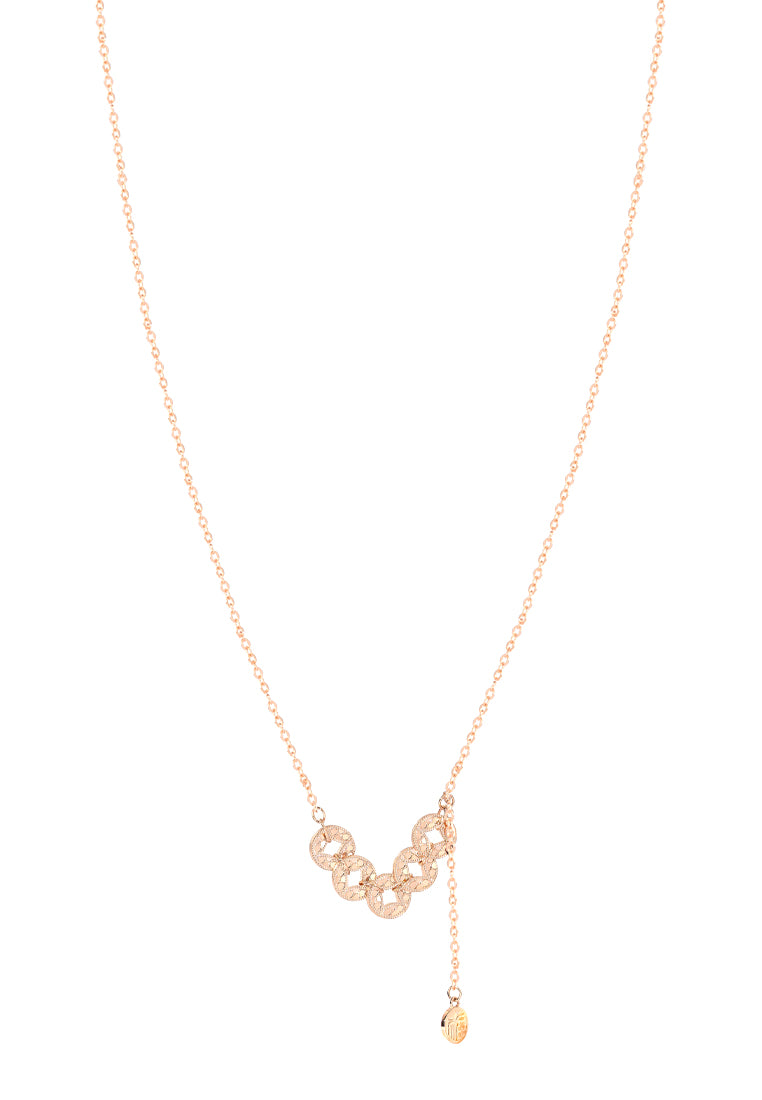 TOMEI Rouge Collection Abundance Necklace, Rose Gold 750