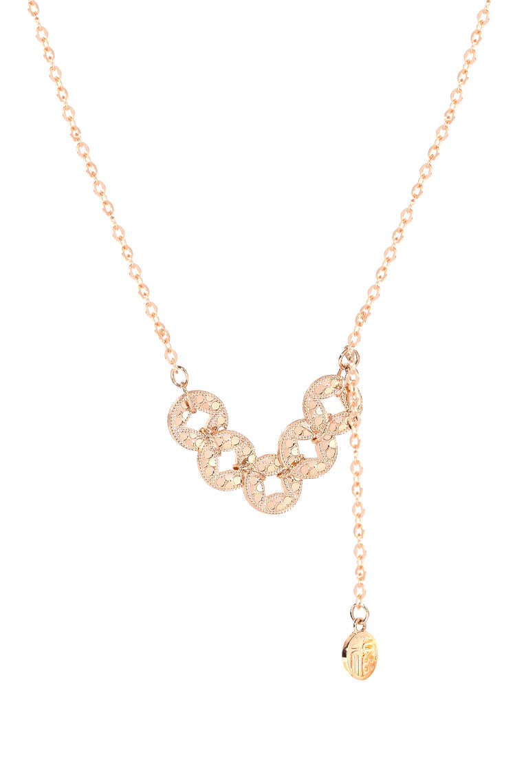 TOMEI Rouge Collection Abundance Necklace, Rose Gold 750