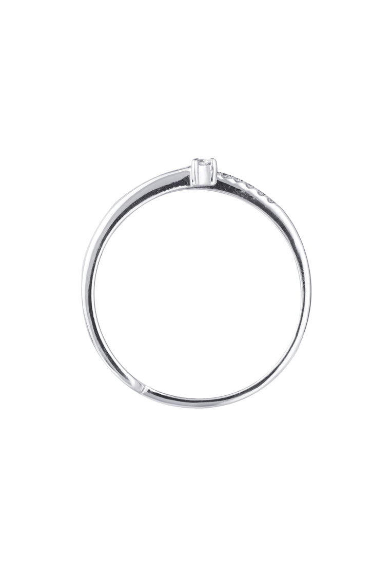 TOMEI [Online Exclusive] Diamond Ring, White Gold 750
