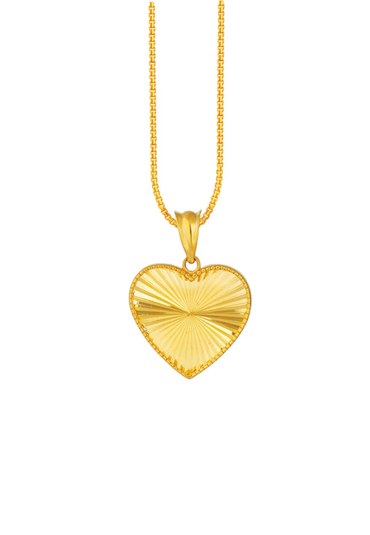 TOMEI Lusso Italia Love Pendant, Yellow Gold 916