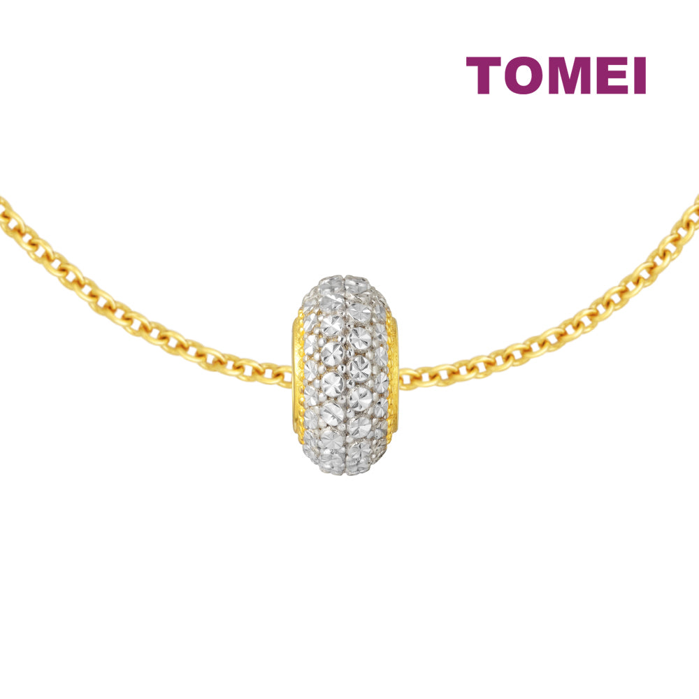 TOMEI Chomel Doghnut Charm, Yellow Gold 916