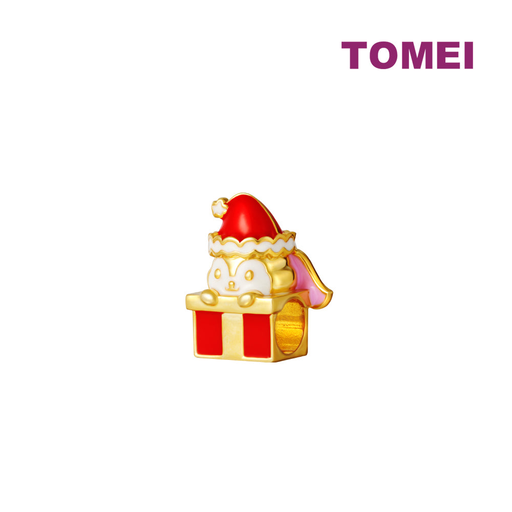 TOMEI Chomel Bunny In The House Charm, Yellow Gold 916