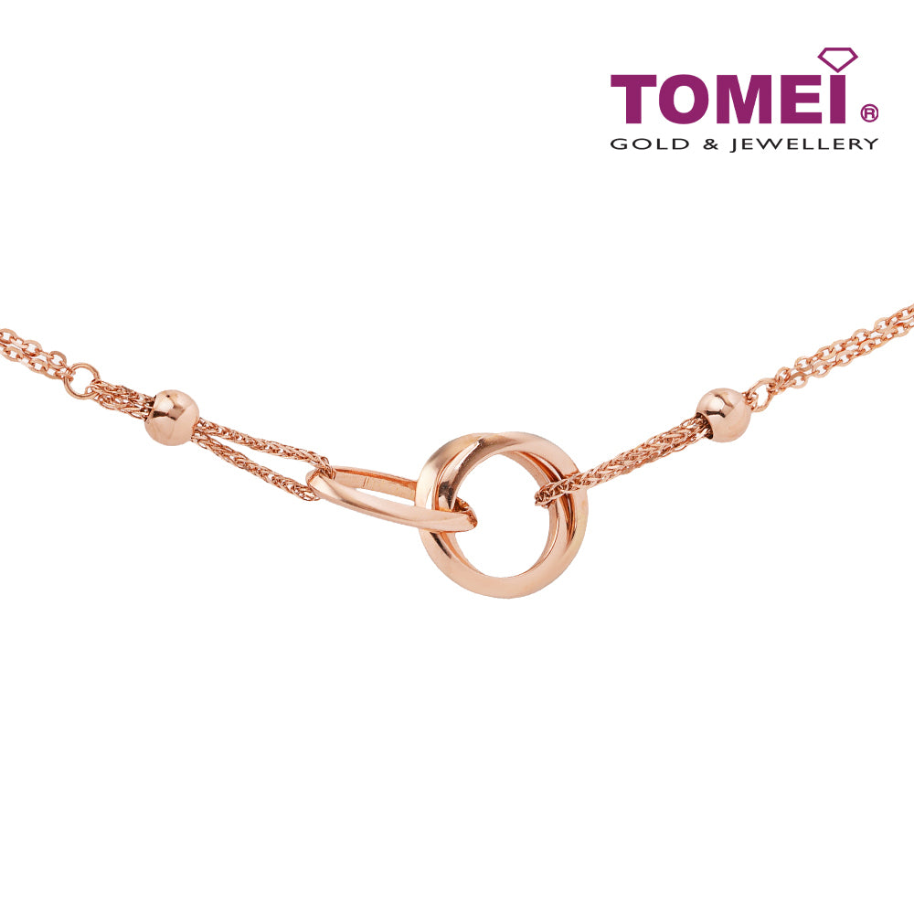 TOMEI Rouge Collection Bracelet, Rose Gold 750 (WM28-GD)