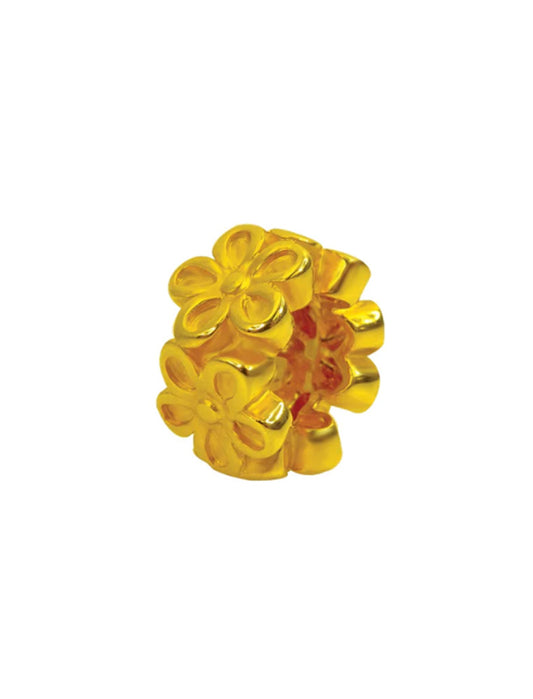 TOMEI [Online Exclusive] Blooming Flowers Charm, Yellow Gold 916